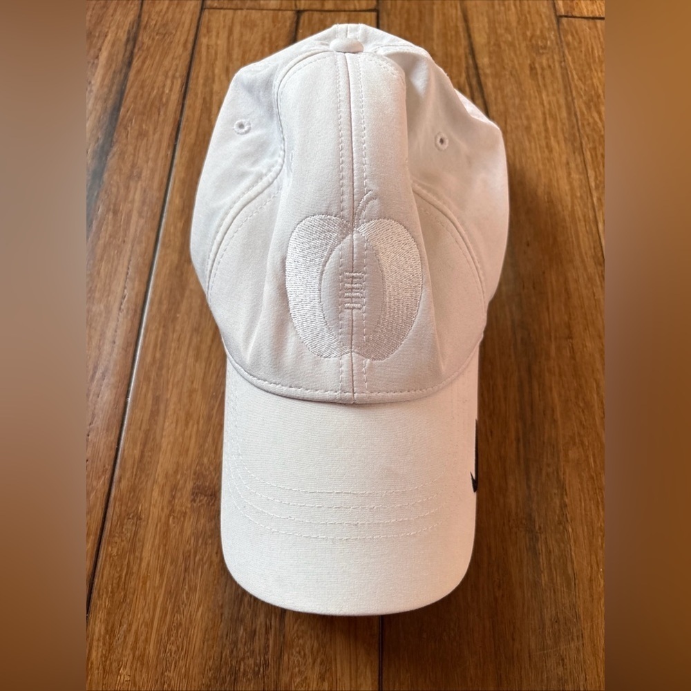 Nike Hat Cap Strap Back White Black Swoosh Logo Lightweight Legacy91 Mens Logos - Picture 1 of 11